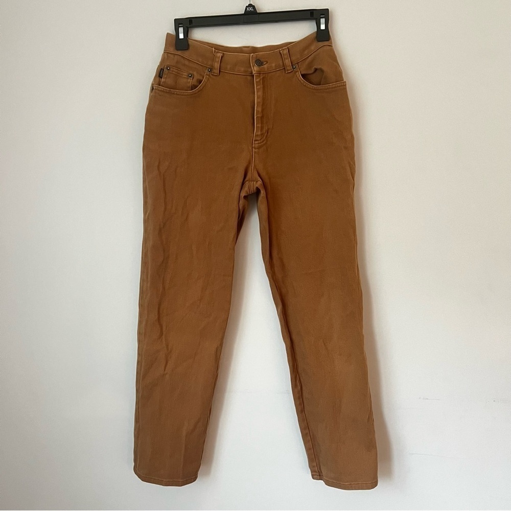 Lauren Jeans Co Ralph Lauren Ladies High Rise Brown Vintage jeans Sz 4P♠️